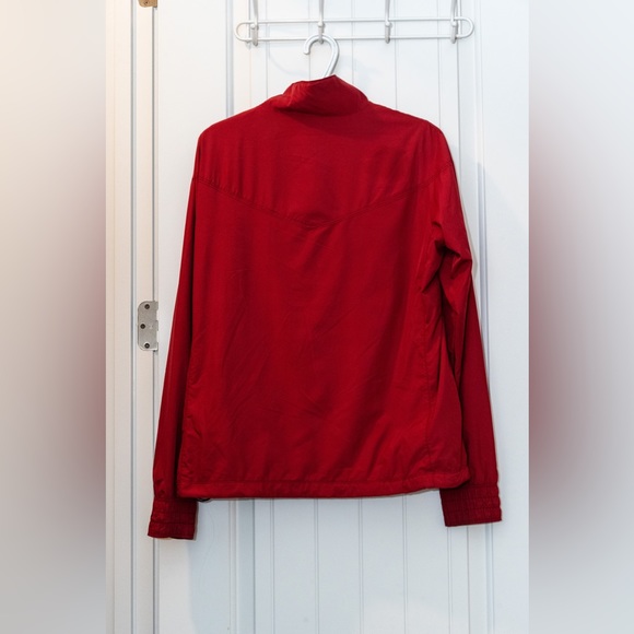 Vintage Nike Red Running Jacket Size Large (Fits Medium) - Picture 2 of 4